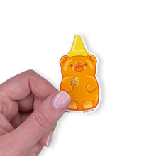 Load image into Gallery viewer, Honey Bear with Stir Stick Sticker
