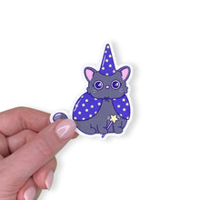 Load image into Gallery viewer, Wizard Cat Sticker
