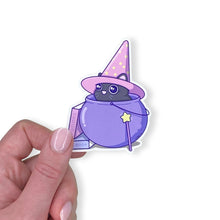 Load image into Gallery viewer, Cauldron Cat Sticker
