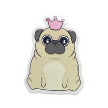 Load image into Gallery viewer, Royal Princess Pug Sticker
